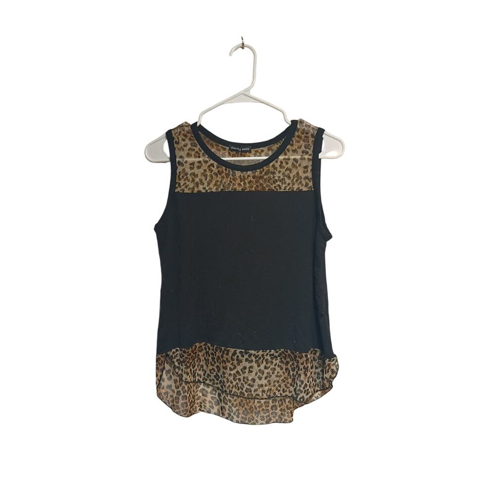 Cha Cha Vente Women's Tank Size Medium Petite